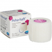 Бинт фиксирующий PEHA-HAFT 4м*4 см белый