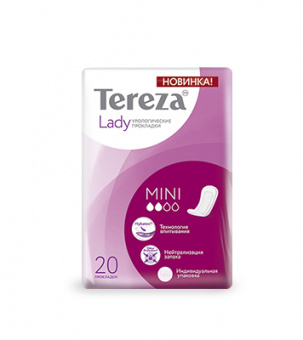 Прокладки урологические TerezaLady  mini 20 шт.