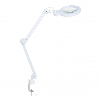 Лампа-лупа бестеневая Med-Mos с линзой и подсветкой, 9006LED (9006LED-D-127)